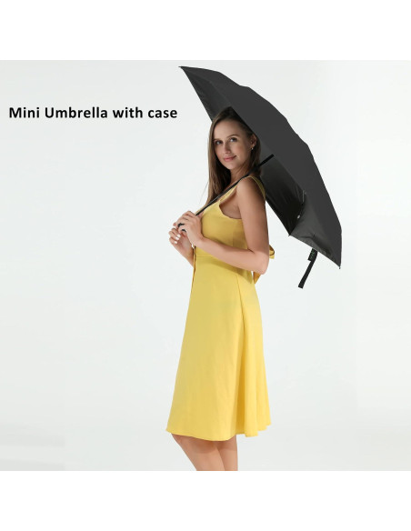 Paraguas Mini BAODINI Compacto UV 50+ para Viaje