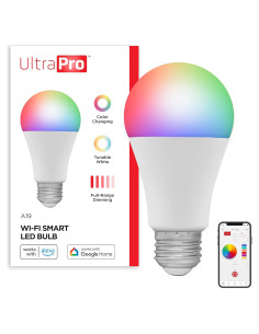 Bombilla LED Inteligente UltraPro A19 Wi-Fi RGB 60W 2700K-6500K