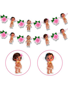 Guirnalda Decorativa Baby Mona - Jardín Mágico 1.83m 2