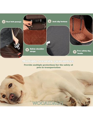 Asiento Elevador para Perros WOOAIDAGG Beige 50.8x50.8cm