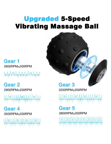 Bola de Masaje Vibrante ProChosen XBL-8627 5 Velocidades