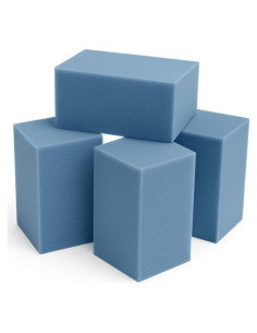 Ejercitadores de Mano New Millennium - Paquete de 4 Azul, Resistencia Media