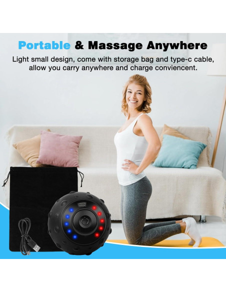 Bola de Masaje Vibrante ProChosen XBL-8627 5 Velocidades