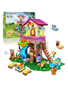 HOGOKIDS Juego de Construcción Casa en el Árbol 622 Piezas