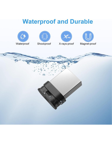 5 Unidades USB 3.0 16GB RAOYI Flash Drive Mini Negro