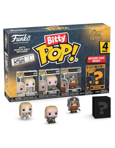 Funko Bitty POP! Galadriel y 3 Figuras - Coleccionable 2.2 cm