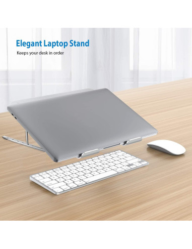 Soporte Ajustable Tek Styz para Huawei MateBook E - Plata