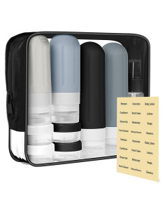 Botellas de Viaje Landisun 18 Pack Aseo 88.7 ml a Prueba de Fugas