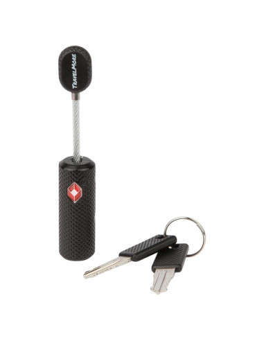 Candado de Equipaje TSA TravelMore con Llave - Negro