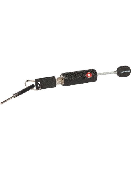 Candado de Equipaje TSA TravelMore con Llave - Negro