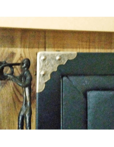 Protector de Esquinas de Latón Antiguo Dophee 8 Piezas