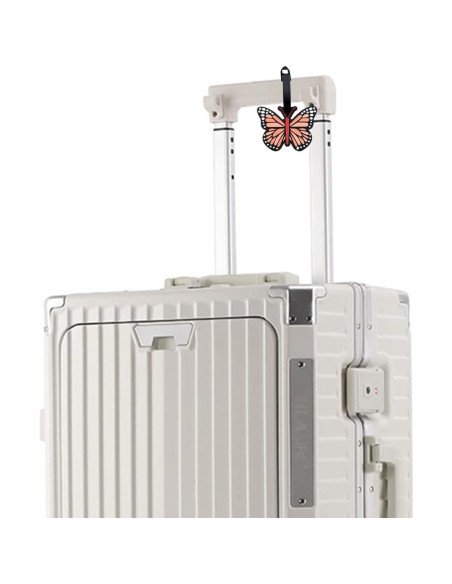 Etiquetas de Equipaje de Silicona QFSH Mariposa Naranja Etiquetas de Equipaje de Silicona QFSH Mariposa Naranja