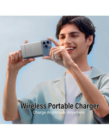 Cargador Portátil Magnético 5000mAh Shenzen Carga Rápida PD 20W