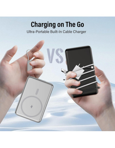 Cargador Portátil Magnético 5000mAh Shenzen Carga Rápida PD 20W