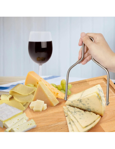 Cortador de Queso HIFFION Acero Inoxidable 10 cm Manual