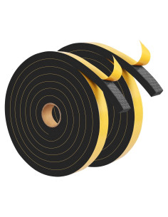 Burlete de Espuma YIJUHOU 2.54 cm x 1.27 cm x 6.1 m Aislante