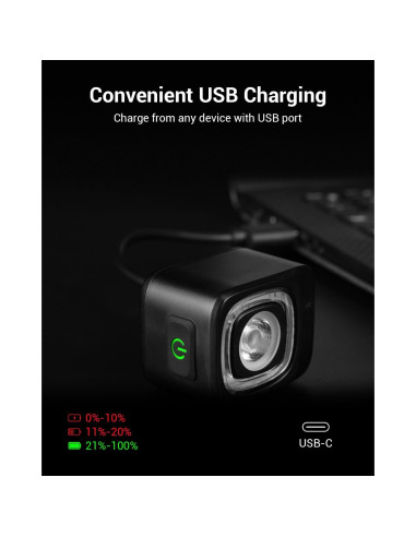 Luces Traseras Recargables Magicshine SEEMEE 200 V3.0 USB-C