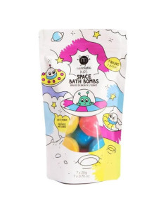 Juego de Bombas de Baño Nailmatic Space - 7 Bombas Naturales