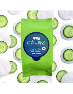 Toallitas Desmaquillantes Celavi 30 Unidades - Albaricoque, Vitamina, Pepino 2