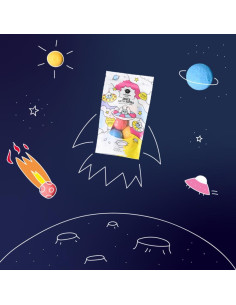 Juego de Bombas de Baño Nailmatic Space - 7 Bombas Naturales 2