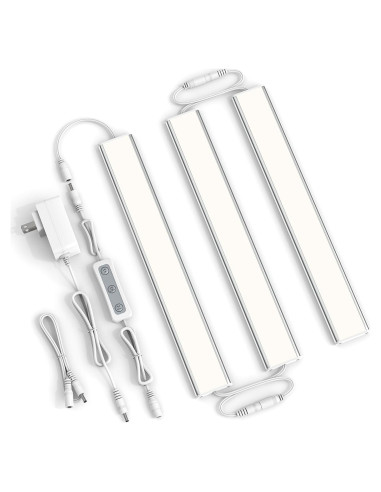 Luz LED bajo gabinete ASOKO 3 luces 30.48 cm 1500lm 4000K