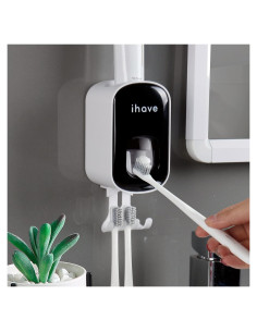 Soporte para Cepillos de Dientes iHave E105 con Dispensador