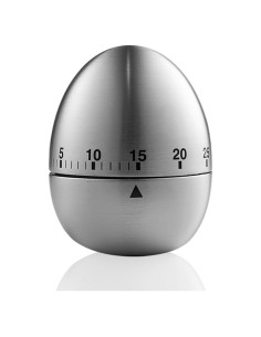 Temporizador mecánico de cocina QAOZUOI 60 minutos forma de huevo