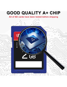 Paquete de 5 Tarjetas SD 2GB EASTBULL Clase 6 UHS-I 2