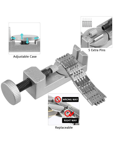 Kit de Herramientas para Relojes XOOL 151 Piezas Portátil