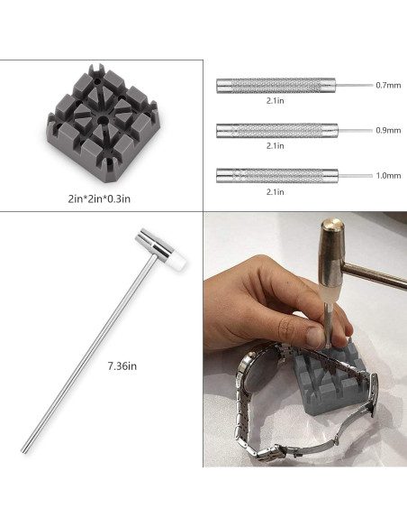 Kit de Herramientas para Relojes XOOL 151 Piezas Portátil