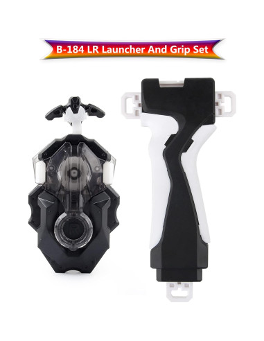 Bey Battling Tops Burst B-184 Lanzador Personalizado Negro