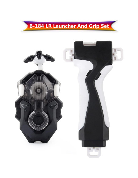 Bey Battling Tops Burst B-184 Lanzador Personalizado Negro