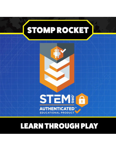 Lanzador de Aviones Stomp Rocket con 3 Aviones de Espuma