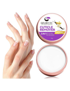 Gelike EC Crema Removedora de Cutículas Vainilla 32g - Cuidado de Uñas