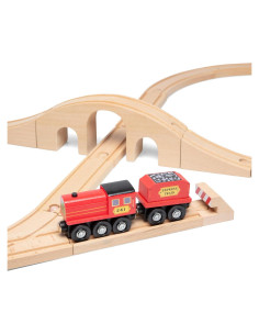 Juego de Tren de Madera Melissa & Doug 22 Piezas