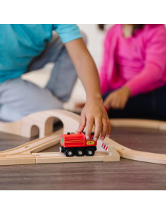 Juego de Tren de Madera Melissa & Doug 22 Piezas 2