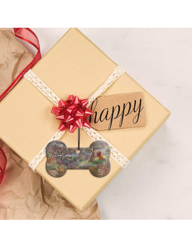 Accesorio Acrílico Colgante Hueso La Dama y el Vagabundo