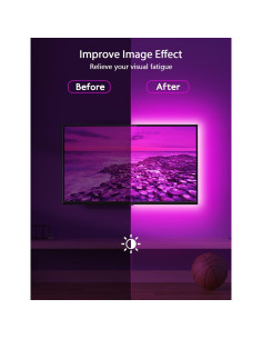 Luces LED MATICOD 3.0m RGB para TV 81-109cm Control APP 2