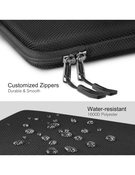 FINPAC Funda Dura para Tableta 11" Negra - Protección Total