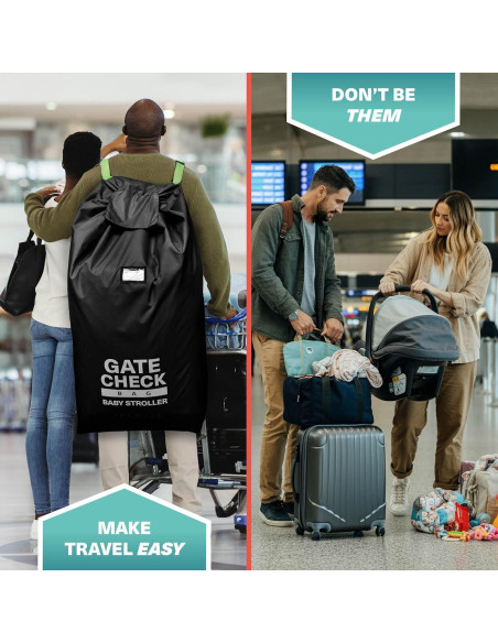 Bolsa de Viaje para Cochecito Bramble Impermeable 116x53cm