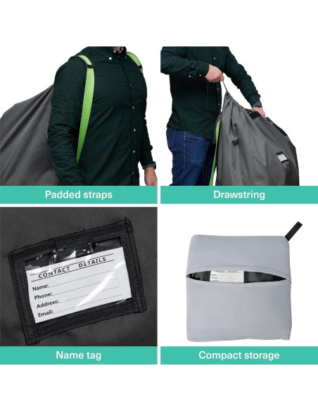 Bolsa de Viaje para Cochecito Bramble Impermeable 116x53cm