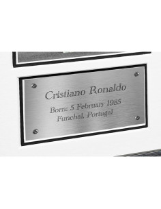 Montaje Fotográfico Cristiano Ronaldo y Lionel Messi - Marco 55x30cm 2