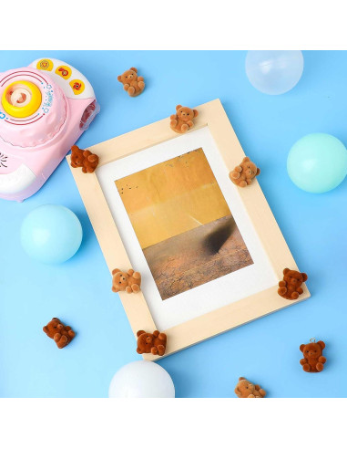 12 Mini Osos Acolchados Hungdao para Decoración de Pasteles