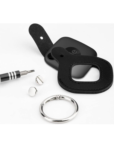 Funda Protectora de Cuero para Tile Mate 2022/2024 - Negro