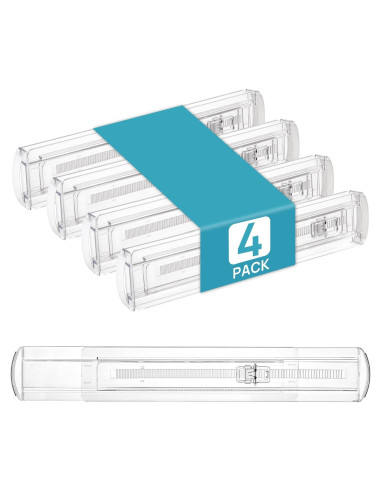 Separadores de Cajones Vtopmart 4 Pack Ajustables 32.2-53.7 cm