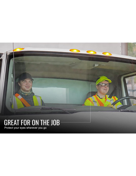 Gafas de Seguridad Bullhead Pompano BH2761AF Lentes Claros UV