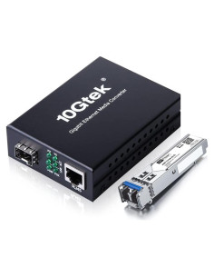 Convertidor de Medios SFP a RJ45 HiFiber 1000Base-LX 20km