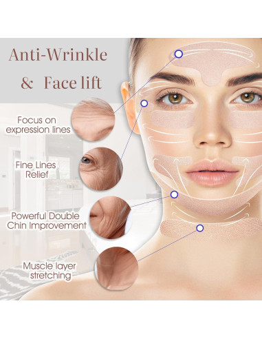 Cinta Facial Antienvejecimiento Akissos - 2 Rollos de 5m
