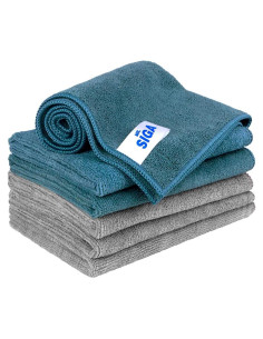 Paño de Microfibra MR.SIGA 35x40 cm, Paquete de 6 Unidades