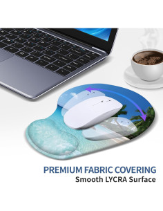 Alfombrilla de Ratón Ergonómica Tharney con Soporte Playa 2